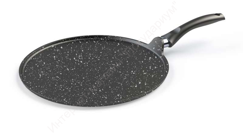 Сковорода-чудушница Kukmara "Мраморная" счмт320а 32 см (темный мрамор) 