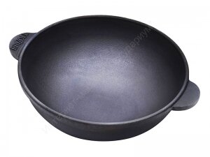 Сковорода WOK чугунная BRIZOLL "HoReCa" HW18 18 см  