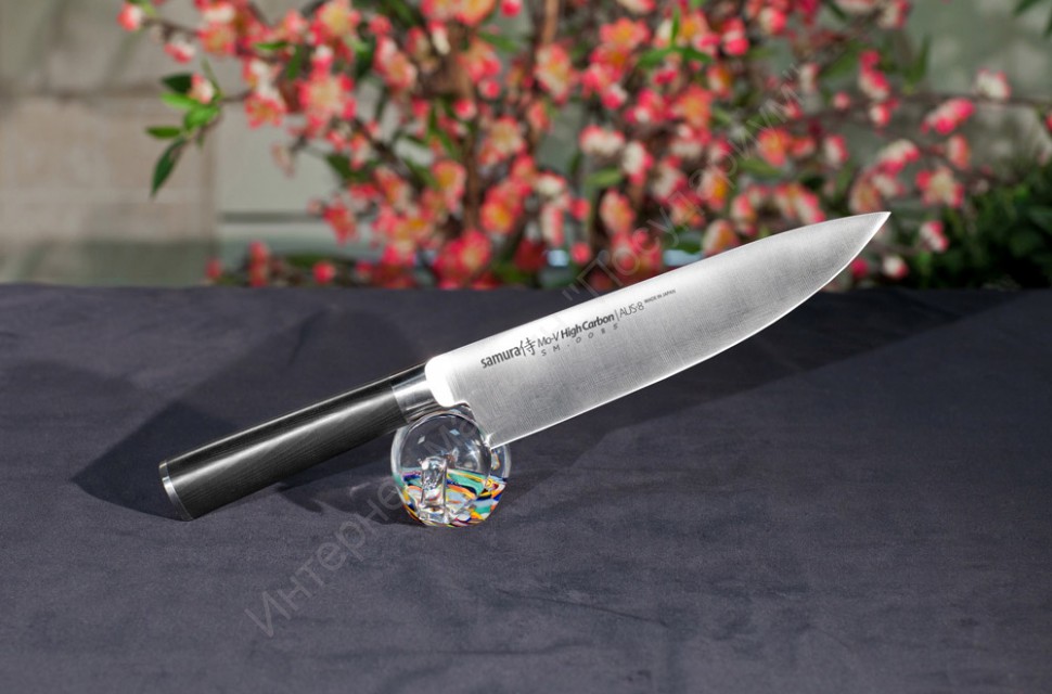 Нож кухонный Шеф Samura “MO-V” SM-0085/G-10 20 см 