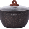 Кастрюля Kukmara "Granit Ultra" кго32а 3 л со стеклянной крышкой (original) 