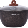 Кастрюля Kukmara "Granit Ultra" кго42а 4 л со стеклянной крышкой (original) 