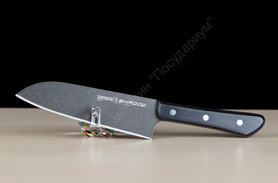 Нож кухонный Сантоку Samura “Shadow” SH-0095 17 см 