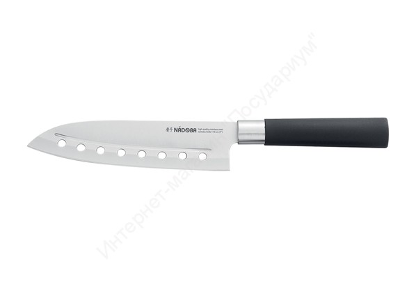 Нож Сантоку с отверстиями Nadoba “Keiko” 722912 17,5 см 