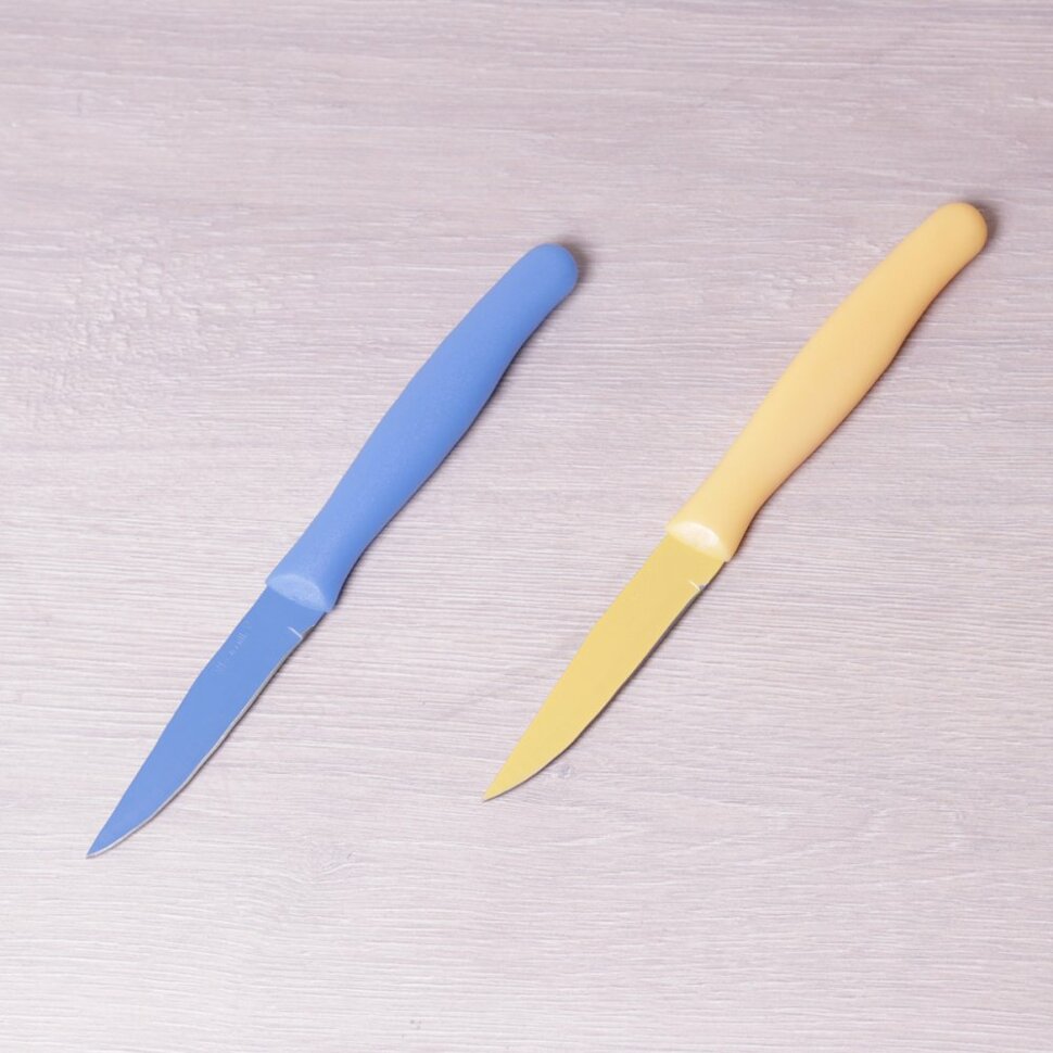 KM-5322 Нож из нержавеющей стали с покрытием "non-stick" и пластиковой ручкой Kamille 