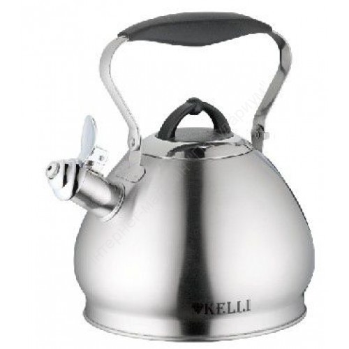 Нержавеющий чайник со свистком Kelli KL-4332 (3,5 л) 