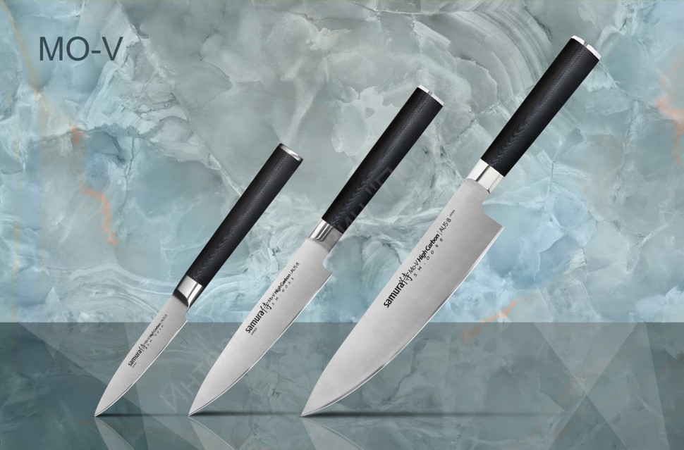 Набор ножей Samura “MO-V” SM-0220/16 3 пр. 