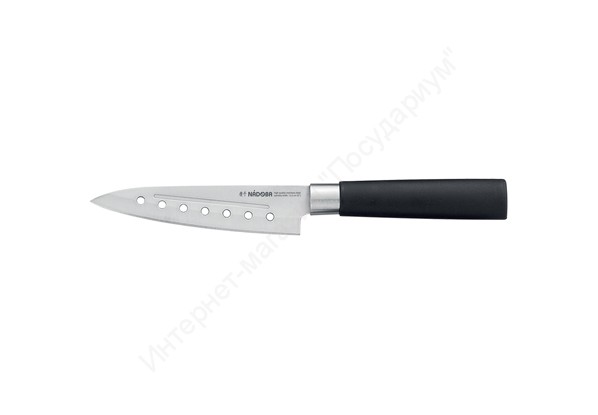 Нож Сантоку с отверстиями Nadoba “Keiko” 722911 12,5 см 