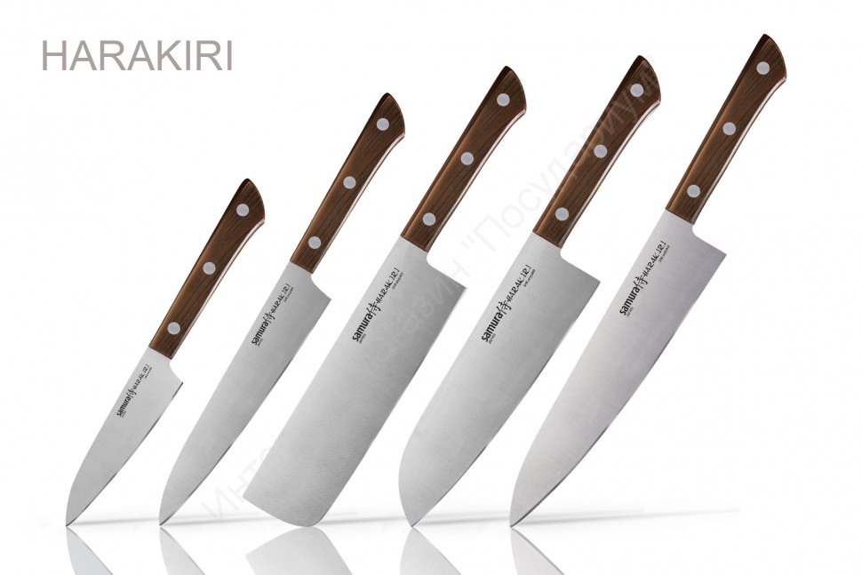 Набор ножей Samura “Harakiri” SHR-0250WO 5 пр. 